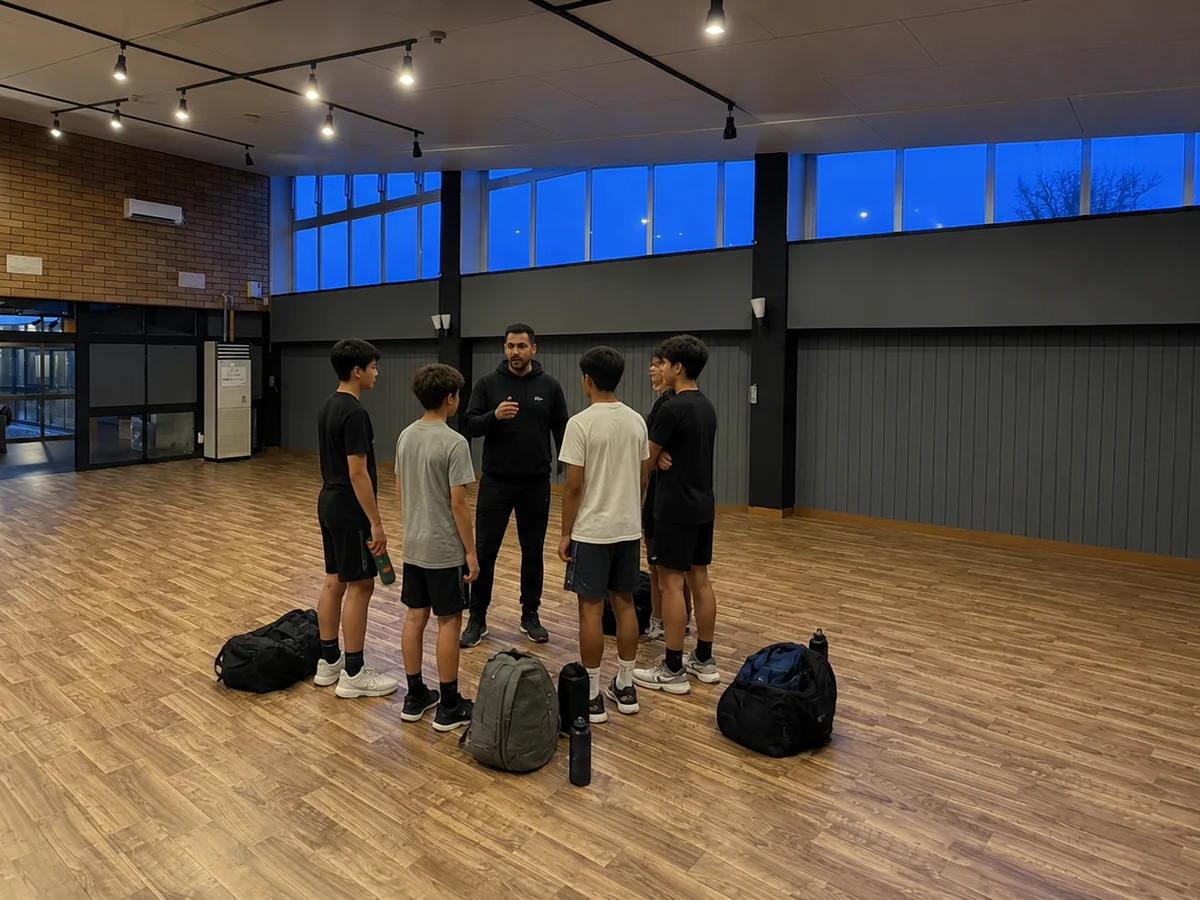 施設へ戻って話す